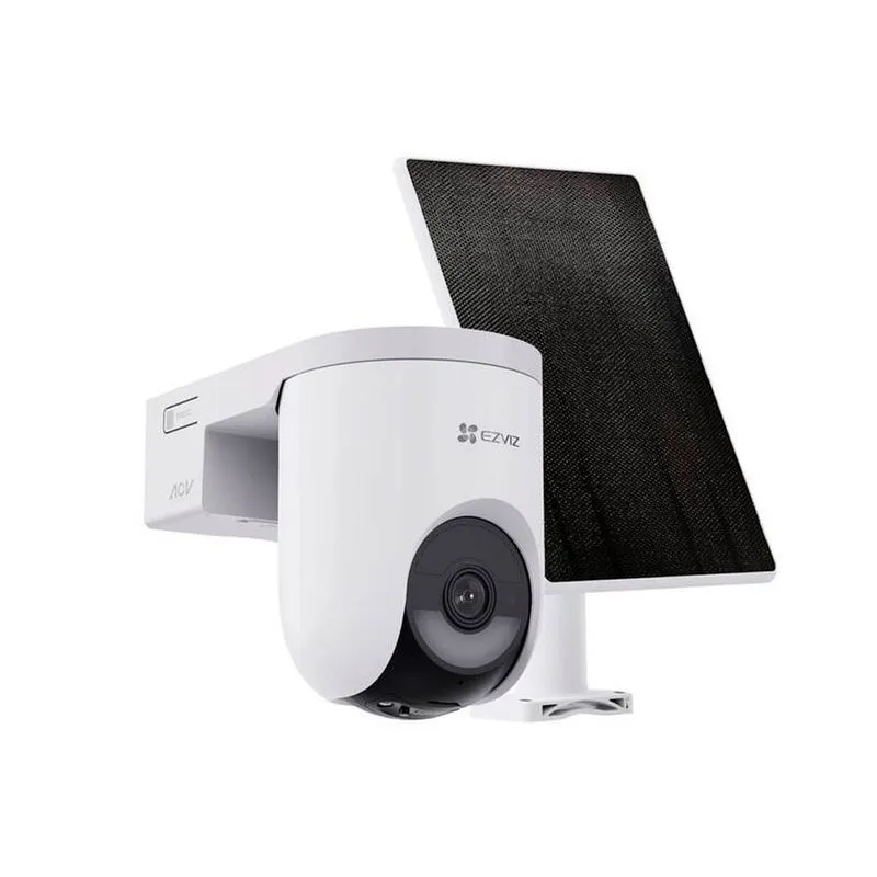 CáMARA EZVIZ WIFI CON PANEO E INCLINACIóN ALIMENTADA POR BATERíA CONEXION DUAL 4G WIFI - 2K 4MP CS-HB8C/SP-R100 CB8 LITE4G
