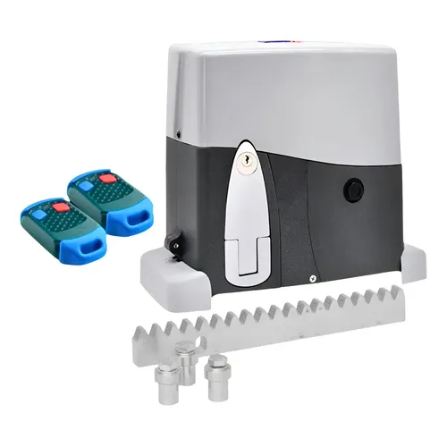 KIT MOTOR KROM KR-600 / 2 CONTROLES + 3 MTS CREMALLERA KR600
